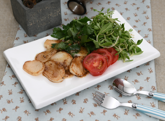 겨자소스 뿌린 산마, 의외의 꿀조합 발견!