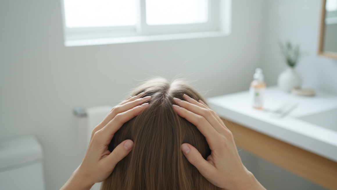 탈모 초기, 두피 마사지로 멈추는 법